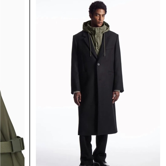 COS Buckled-side padded hood gilet NWOT - Picture 3 of 11